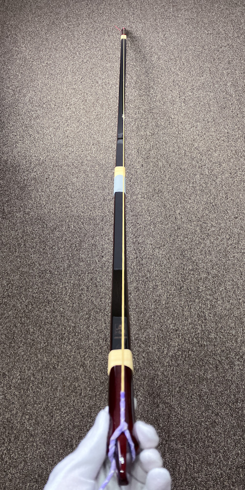 二寸伸　15.0kg　直心1　グラス弓