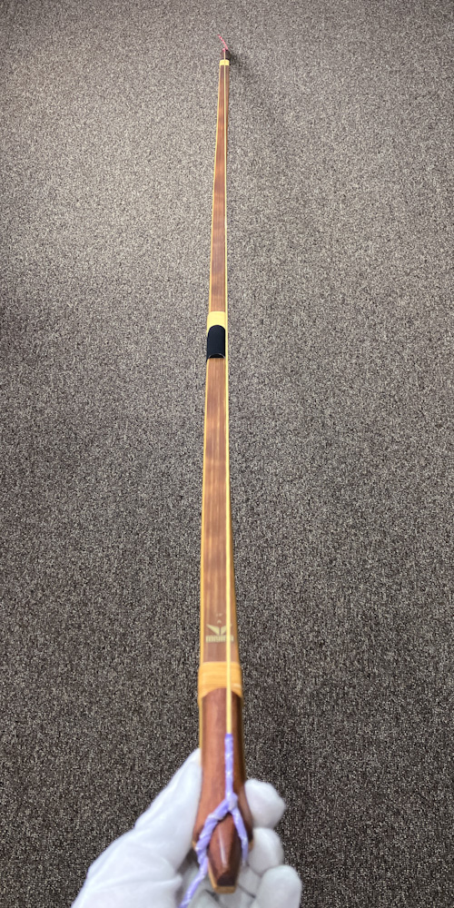 二寸伸　14.4kg　MIYATA A 節無 白木竹弓風　グラス弓