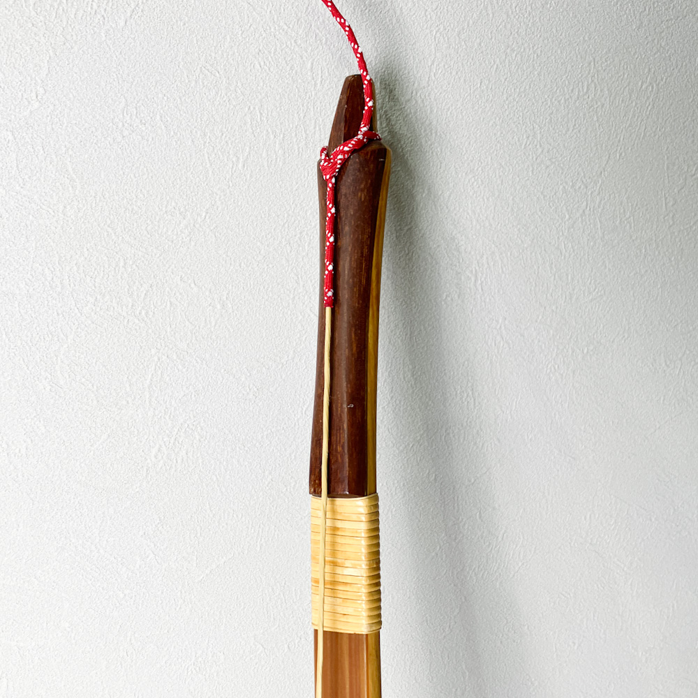 二寸伸　14.4kg　MIYATA A 節無 白木竹弓風　グラス弓